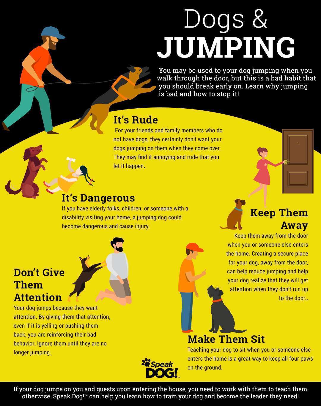 How to Stop Your Dog From Jumping Up-WildCreaturey