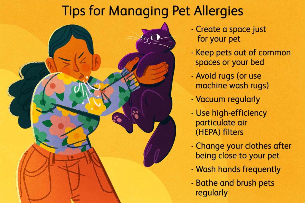Tips to Reduce Allergies to Pets-WildCreaturey